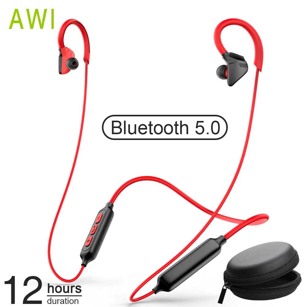 AWI Ear hook Bluetooth Earphone Wireless Headphones gaming Headset Sport Earbuds with Mic for iPhone Xiaomi Samsung Handsfree
AWI Ear hook Bluetooth Earphone Wireless Headphones gaming Headset Sport Earbuds with Mic for iPhone Xiaomi Samsung Handsfree