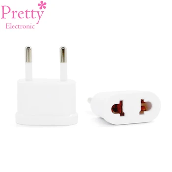Changeover Adaptor Plug 1pc US To EU Plug White Travel Power Conversion Plug Adapter For Europe 4.0 4.8mm Converter Wall Charger
Changeover Adaptor Plug 1pc US To EU Plug White Travel Power Conversion Plug Adapter For Europe 4.0 4.8mm Converter Wall Charger