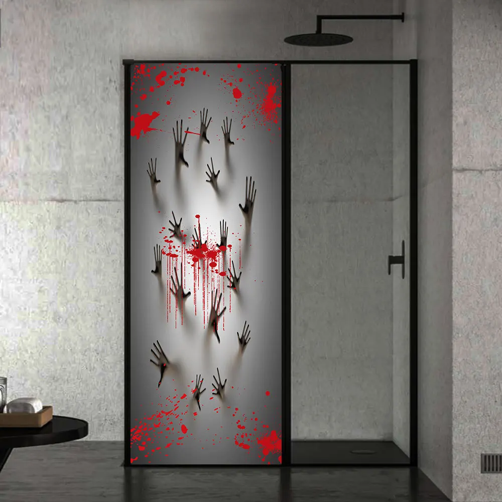 Horror Sticker Halloween Bloody Ghost Handprint Creative 3d Door Sticker Home Decor Wall Sticker For Party Halloween
Horror Sticker Halloween Bloody Ghost Handprint Creative 3d Door Sticker Home Decor Wall Sticker For Party Halloween