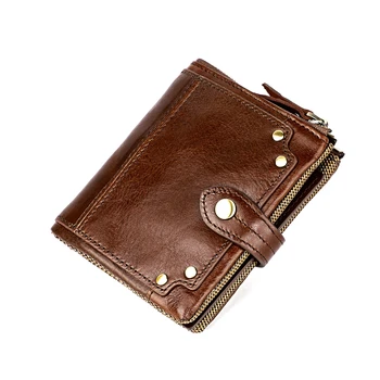 Wallets for Men Luxury Genuine Leather Short RFID Blocking Coin Credit Card Window ID Ticket Purse Wallet with Zipper Pocket
Wallets for Men Luxury Genuine Leather Short RFID Blocking Coin Credit Card Window ID Ticket Purse Wallet with Zipper Pocket