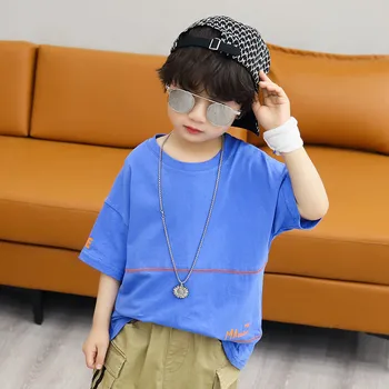 Boy's Short-Sleeved T-shirt Cotton Summer New Western Style Children), Half Sleeve Children's Clothing Fashion
Boy's Short-Sleeved T-shirt Cotton Summer New Western Style Children), Half Sleeve Children's Clothing Fashion
