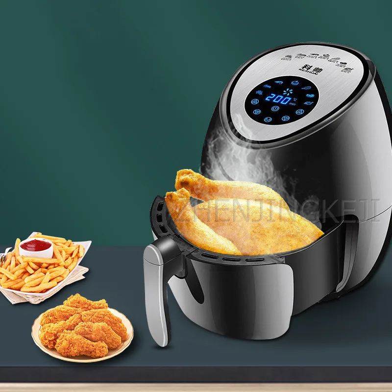 Air Fryer Home Touch Screen Intelligent Electric Fryer No Oily Smoke Multifunction French Fries Machine Airfryer For Kitchen
Air Fryer Home Touch Screen Intelligent Electric Fryer No Oily Smoke Multifunction French Fries Machine Airfryer For Kitchen