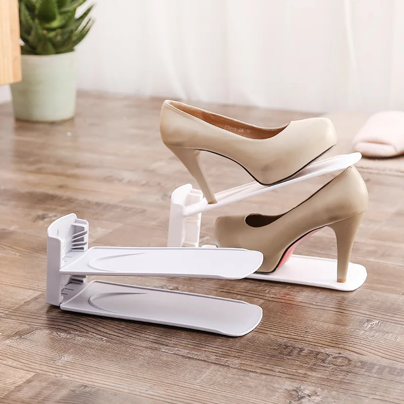 5pcs/lot double-layer Adjustable shoe rack Simple shoe rack Creative dust-proof storage shoe rack Household shoe storage rack
5pcs/lot double-layer Adjustable shoe rack Simple shoe rack Creative dust-proof storage shoe rack Household shoe storage rack