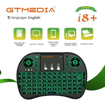 GTMEDIA i8 + keyboard backlit English Air Mouse 2.4GHz Wireless Keyboard Touchpad Handheld for TV Box H96 max PC
GTMEDIA i8 + keyboard backlit English Air Mouse 2.4GHz Wireless Keyboard Touchpad Handheld for TV Box H96 max PC