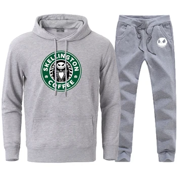 Jack Coffee The Nightmare Streetwear Hooded Pants Sets 2020 Man Brand High Quality Loose Fit Tracksuits Sportswear 2 Pieces Suit 
Jack Coffee The Nightmare Streetwear Hooded Pants Sets 2020 Man Brand High Quality Loose Fit Tracksuits Sportswear 2 Pieces Suit