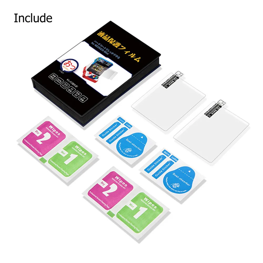 Tempered Glass Protector Cover Protective Film for SNK NEOGEO Mini Game Console Display Screen Film Protection Accessories
Tempered Glass Protector Cover Protective Film for SNK NEOGEO Mini Game Console Display Screen Film Protection Accessories