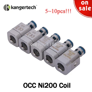 

5~50pcs/lot Original Kanger OCC Ni200 Coil Head 0.15ohm Sub Ohm Coil for Kangertech Subtank V2 Tank Vape Electronic CIgarette