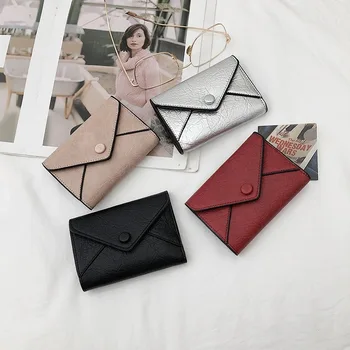 2018 new women's wallet Korean version of the ladies short wallet fashion simple and versatile casual ladies clutch
2018 new women's wallet Korean version of the ladies short wallet fashion simple and versatile casual ladies clutch