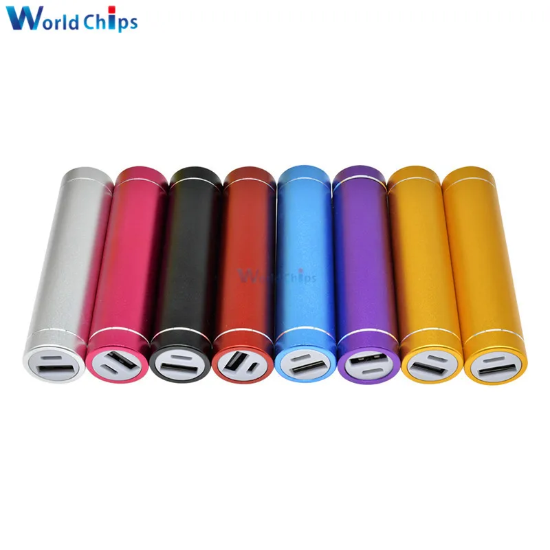 Multicolor Metal Power Bank DIY Kit Storage Case Box Free welding Suit 1X 18650 Battery 5V 1A USB External Charger smart phone
Multicolor Metal Power Bank DIY Kit Storage Case Box Free welding Suit 1X 18650 Battery 5V 1A USB External Charger smart phone