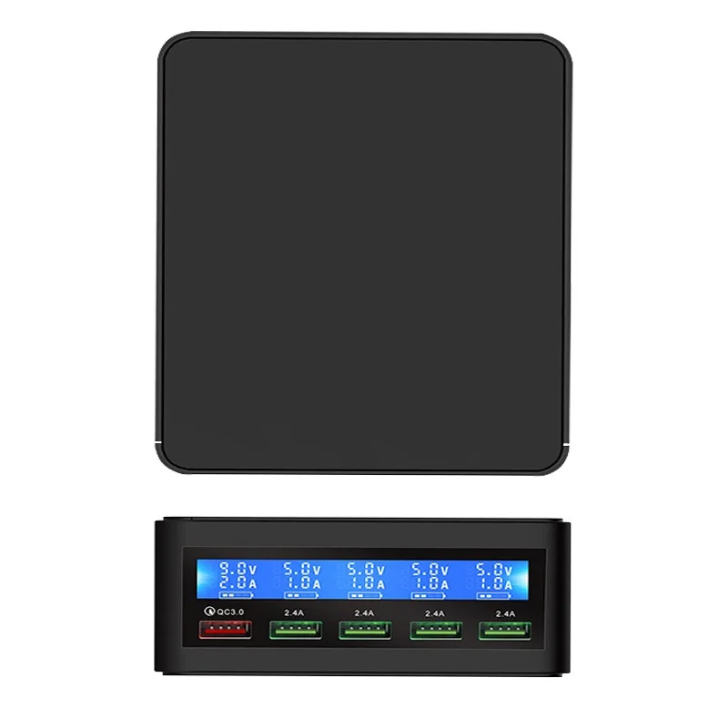 High-quality intelligent digital display fast charging smart charger 5usb charger intelligent digital display fast charging FF
High-quality intelligent digital display fast charging smart charger 5usb charger intelligent digital display fast charging FF