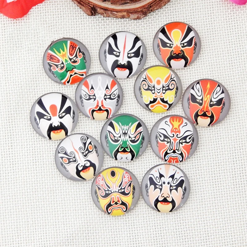 10 Pcs Random Mix Round Glass Cabochon Necklace DIY Glass Patch Peking Opera Dome Flat Back Jewelry Findings Wholesale
10 Pcs Random Mix Round Glass Cabochon Necklace DIY Glass Patch Peking Opera Dome Flat Back Jewelry Findings Wholesale