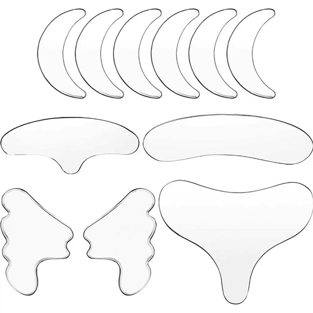 18PCS/16PCS Reusable Silicone Anti-wrinkle Face Forehead Cheek Chin Sticker Face Eye Patches Wrinkle Removal Face Lifting Tools
18PCS/16PCS Reusable Silicone Anti-wrinkle Face Forehead Cheek Chin Sticker Face Eye Patches Wrinkle Removal Face Lifting Tools