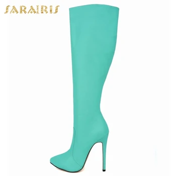 SARAIRIS Big Size 42 More Colors Top Quality Sexy Fetish Thin High Heels Sexy Autumn Winter Party Shoes Women Boots Female 
SARAIRIS Big Size 42 More Colors Top Quality Sexy Fetish Thin High Heels Sexy Autumn Winter Party Shoes Women Boots Female