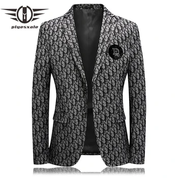 Plyesxale Brand Diamond Design Man Blazer 2020 Male British Style Casual Slim Fit Blazer Jacket High Quality Prom Blazers Q87
Plyesxale Brand Diamond Design Man Blazer 2020 Male British Style Casual Slim Fit Blazer Jacket High Quality Prom Blazers Q87