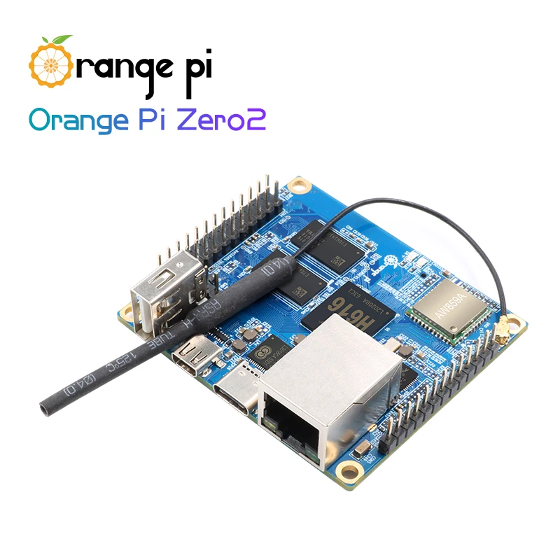 Orange Pi Zero 2 1 Гб + плата расширения алюминиевый радиатор работает на Android 10 Ubuntu Debian