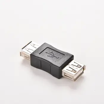 

1PC Standard USB 2.0 Type Plug A Female to Female USB Cable Adapter Coupler Gender Changer Connector For PC Computer Multimedia