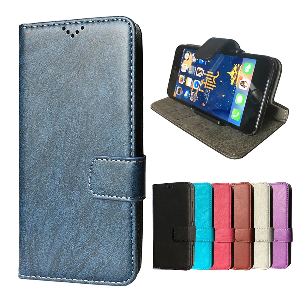 Классический чехол для телефона BQ 5521L Rich Max 5701L тонкий из искусственной кожи с