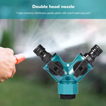3/4 Garden Faucet Y-type Distribution Water Pipe Drip Irrigation Plant Garden Tools Joint Double Head Small Nozzle
3/4 Garden Faucet Y-type Distribution Water Pipe Drip Irrigation Plant Garden Tools Joint Double Head Small Nozzle