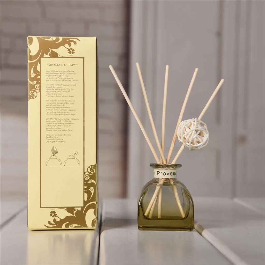Home Decoration Accessories Modern Reed Oil Diffusers with Natural Sticks, Glass Bottle and Scented Oil 35ML K821
Home Decoration Accessories Modern Reed Oil Diffusers with Natural Sticks, Glass Bottle and Scented Oil 35ML K821