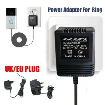 18V AC Transformer Cable Wifi Doorbell Camera Power Adapter for IP Video Intercom Ring Wireless Doorbell 110V-240V Imput EU Plug
18V AC Transformer Cable Wifi Doorbell Camera Power Adapter for IP Video Intercom Ring Wireless Doorbell 110V-240V Imput EU Plug