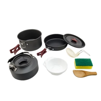 Camping Cookware Pot Outdoor Cookware Set Camping Tableware Cooking Set Travel Tableware Cutlery Utensils Hiking Picnic Se
Camping Cookware Pot Outdoor Cookware Set Camping Tableware Cooking Set Travel Tableware Cutlery Utensils Hiking Picnic Se