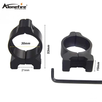 ALONEFIRE M63 30mm Ring 21 Rail Low Base Dovetail Airsoft Rifle Shot gun Tactical lights Laser Sight Scope Holder Hunting Mounts
ALONEFIRE M63 30mm Ring 21 Rail Low Base Dovetail Airsoft Rifle Shot gun Tactical lights Laser Sight Scope Holder Hunting Mounts