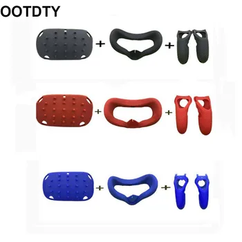 6Pcs/set Shockproof Silicone Head Cover Eye Face Mask Pad Controller Grip Case Bracket for Oculus Quest VR Accessories
6Pcs/set Shockproof Silicone Head Cover Eye Face Mask Pad Controller Grip Case Bracket for Oculus Quest VR Accessories