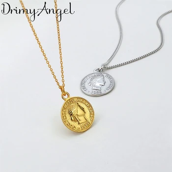 Retro Vintage 925 Sterling Silver Coin Necklaces For Women Wedding Long Chains Necklaces Bridal Jewelry
Retro Vintage 925 Sterling Silver Coin Necklaces For Women Wedding Long Chains Necklaces Bridal Jewelry