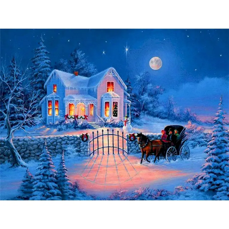 Gatyztory Framed Painting By Numbers House Snow Landscape Drawing On Canvas Art Oil Paints Hand Painted Acrylic Paint
Gatyztory Framed Painting By Numbers House Snow Landscape Drawing On Canvas Art Oil Paints Hand Painted Acrylic Paint