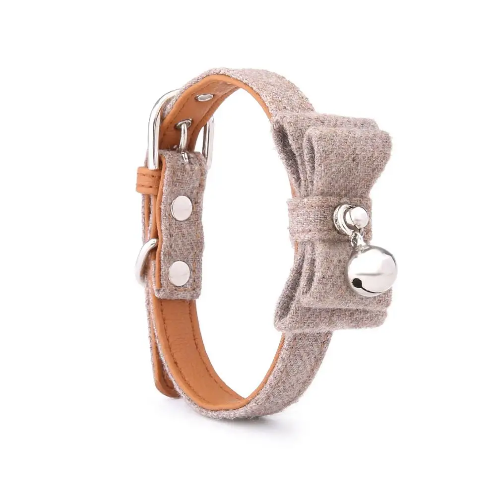 Solid Color Adjustable Cat Dog Collar Felt Bow with Bells Pet Collars Two Use Dog Accessories Personalized Puppy Collar Product
Solid Color Adjustable Cat Dog Collar Felt Bow with Bells Pet Collars Two Use Dog Accessories Personalized Puppy Collar Product
