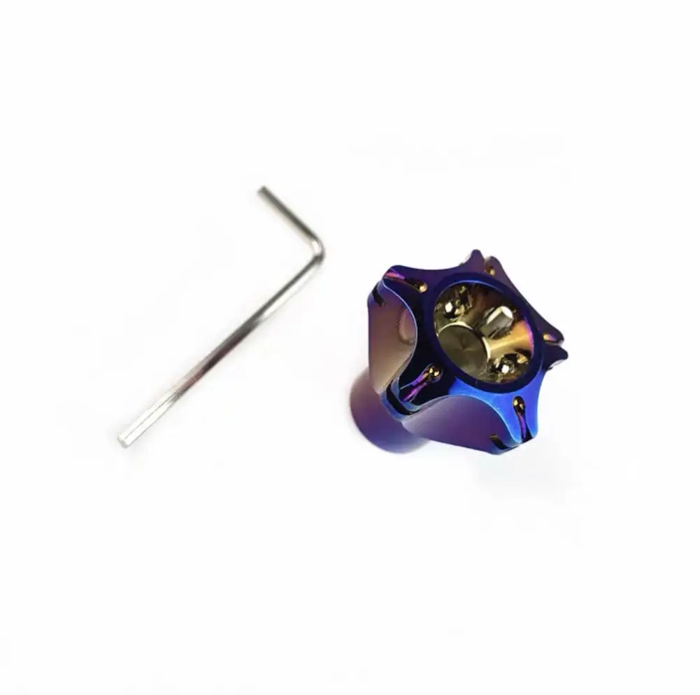 1PC Universal Motorcycle Modified Key Cover CNC Pentagonal Burnt Titanium Decorative DIY Key Head Cover
1PC Universal Motorcycle Modified Key Cover CNC Pentagonal Burnt Titanium Decorative DIY Key Head Cover
