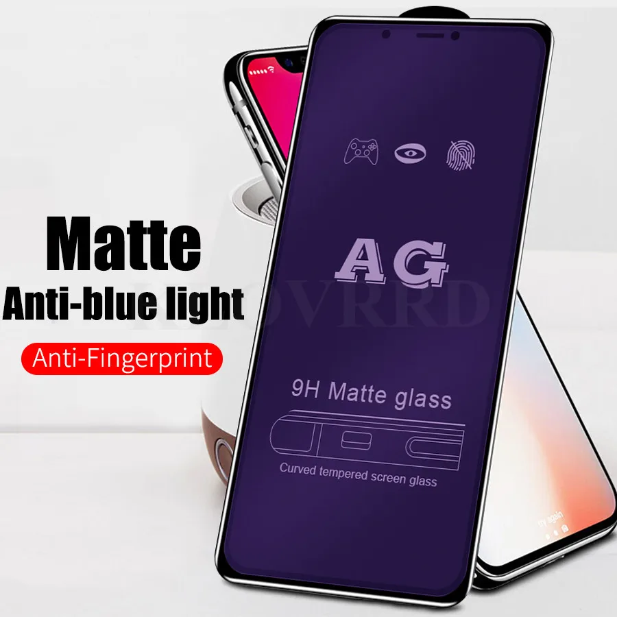 Anti-Blue Ray Light Matte Tempered Glass For iPhone 11 Pro XS Max XR Frosted Screen Protector Full Cover For iPhone 7 8 Plus
Anti-Blue Ray Light Matte Tempered Glass For iPhone 11 Pro XS Max XR Frosted Screen Protector Full Cover For iPhone 7 8 Plus