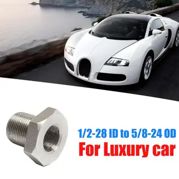 Vehemo 1/2-28 ID To 5/8-24 OD Oil Filter Adapter Oil Threaded Adapter Automotive Refit for Thread Oil Filter Threaded Adapter
Vehemo 1/2-28 ID To 5/8-24 OD Oil Filter Adapter Oil Threaded Adapter Automotive Refit for Thread Oil Filter Threaded Adapter