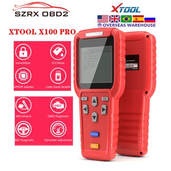 Original Diagnostic tool XTOOL X100 Pro Auto Key Programmer With EEPROM Adapters support Odometer Mileage adjustment Free Update
Original Diagnostic tool XTOOL X100 Pro Auto Key Programmer With EEPROM Adapters support Odometer Mileage adjustment Free Update