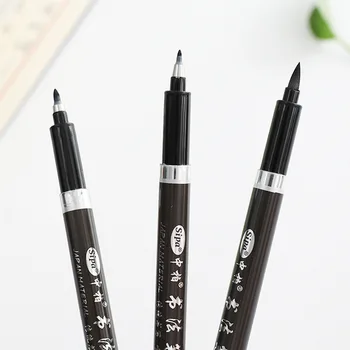 3PC Featured Calligraphy Beautiful Pen Upper Middle Lower Case Soft-tip Brush Signing Pen Soft Pen Drawing Design Graffiti
3PC Featured Calligraphy Beautiful Pen Upper Middle Lower Case Soft-tip Brush Signing Pen Soft Pen Drawing Design Graffiti