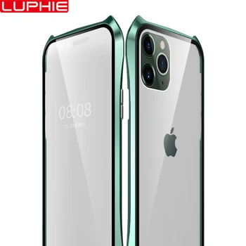For iPhone 11 Pro Max 11 Case,Bat Style Slim Metal Frame Anti-explosion Tempered Glass Full Body Case With Magnetic Adsorption
For iPhone 11 Pro Max 11 Case,Bat Style Slim Metal Frame Anti-explosion Tempered Glass Full Body Case With Magnetic Adsorption