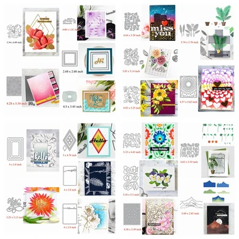 Flower Frame Words Metal Cutting Dies Stencil For DIY Scrapbooking Decoration Embossing Supplier Craft Die Cut New 2020 
Flower Frame Words Metal Cutting Dies Stencil For DIY Scrapbooking Decoration Embossing Supplier Craft Die Cut New 2020