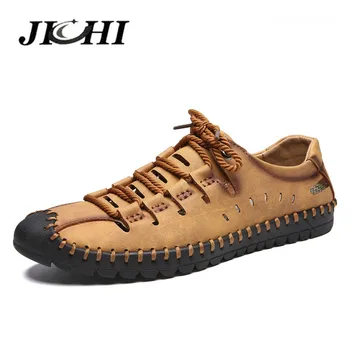 2020 New Men Shoes Leather Summer Summer Shoes Lightweight Beach Sandals Casual Solid Microfiber Leather Outdoor Plus Size 38-48
2020 New Men Shoes Leather Summer Summer Shoes Lightweight Beach Sandals Casual Solid Microfiber Leather Outdoor Plus Size 38-48