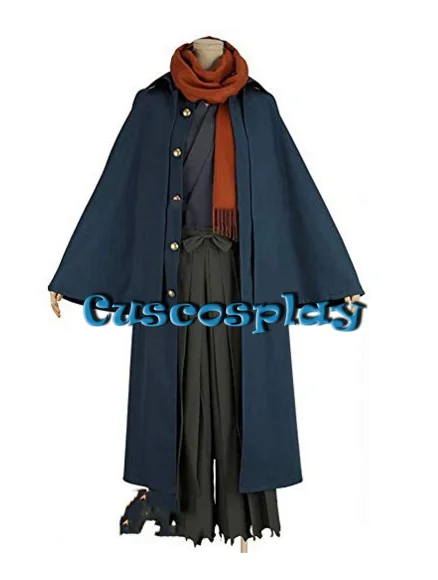 Fate Grand Order FGO assassin Okada Косплей-костюм с плащом можно сделать на заказ костюмы