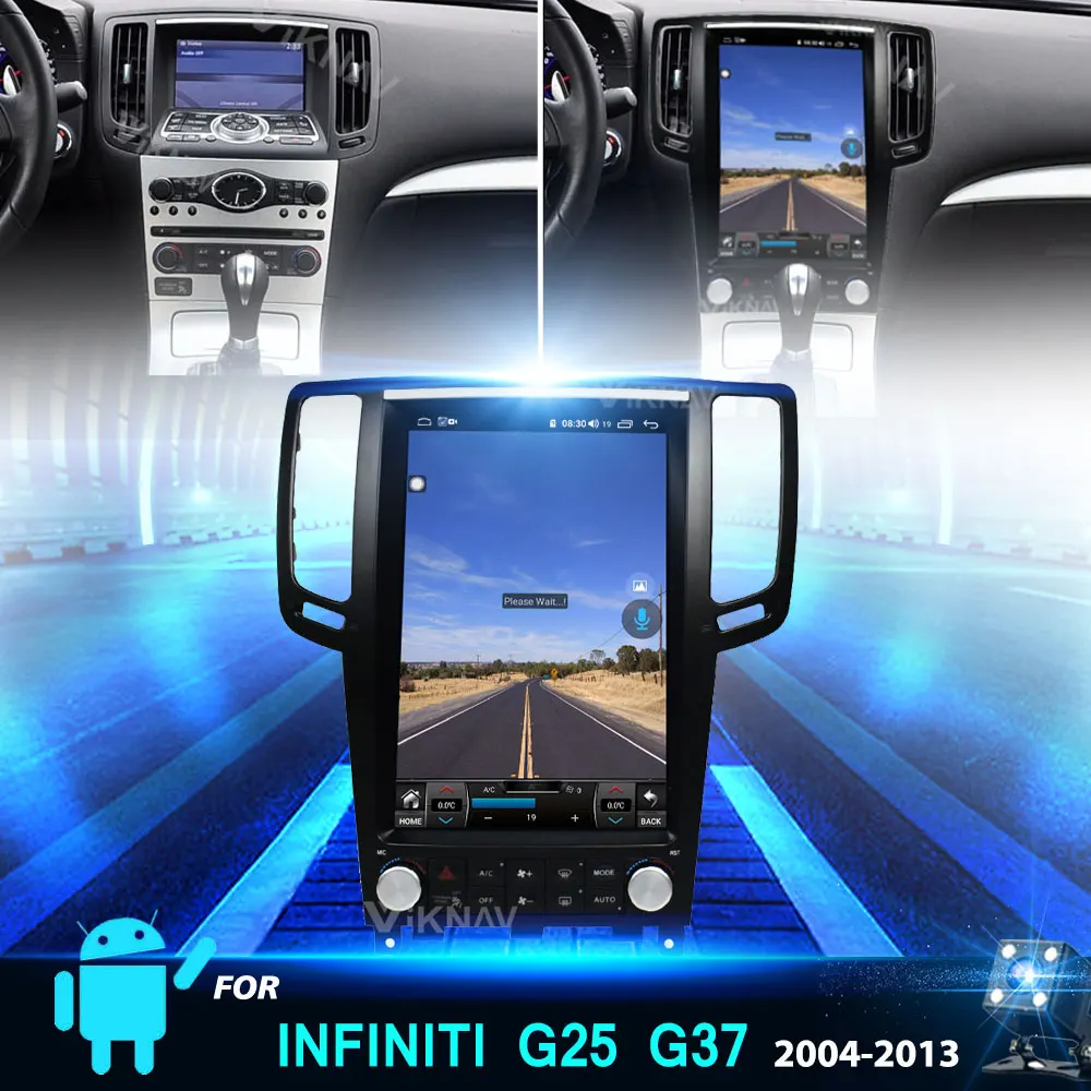 Tesla Style 12.1 inch Android 10.0 Car Multimedia Player GPS Navigation for Infiniti FX35 QX70 2012-2019 car radio player
Tesla Style 12.1 inch Android 10.0 Car Multimedia Player GPS Navigation for Infiniti FX35 QX70 2012-2019 car radio player