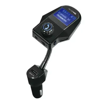 Wireless Bluetooth FM Transmitter Modulator Hands-free Car Kit U Disk Type Car MP3 Player with 5V 2.5A
Wireless Bluetooth FM Transmitter Modulator Hands-free Car Kit U Disk Type Car MP3 Player with 5V 2.5A
