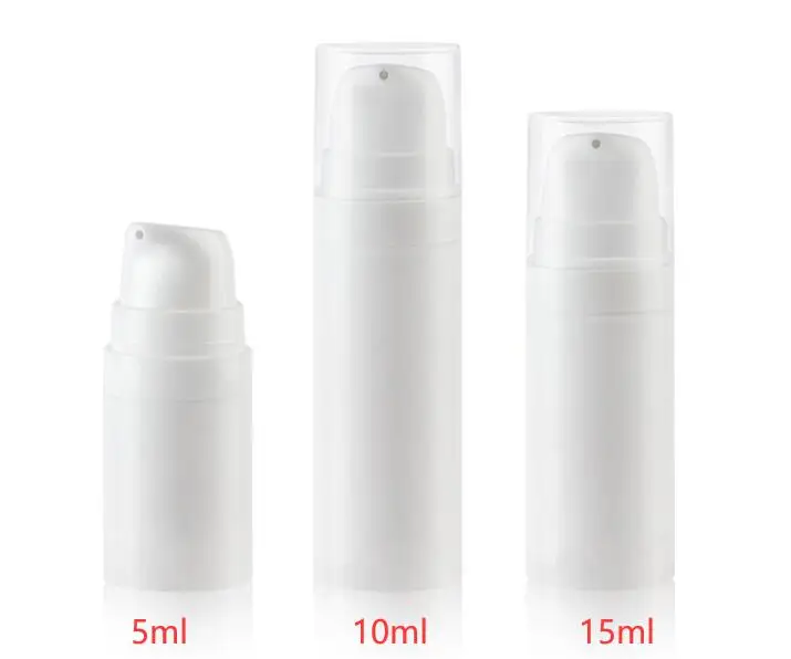 1pcs 2020 New 5ml 10ml 15ml Plastic White PP Mini Airless Pump Lotion Bottle Pot Skin Care Cream Container Snap On Emulsion Can
1pcs 2020 New 5ml 10ml 15ml Plastic White PP Mini Airless Pump Lotion Bottle Pot Skin Care Cream Container Snap On Emulsion Can