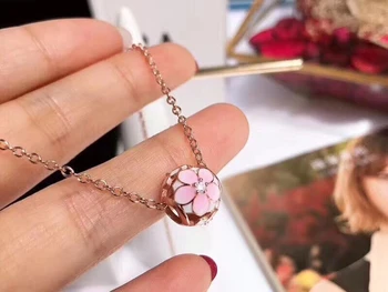 YPD82 925 Sterling Silver Flower Zircon Pendant lady Necklace Heart Necklace with gift
YPD82 925 Sterling Silver Flower Zircon Pendant lady Necklace Heart Necklace with gift