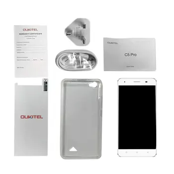 Oukitel Touch Screen Cell Phone C5pro MTK6737 Quad Core Smart Phone For Android 6.0 16GB ROM UK Plug 2000mAh Battery 
Oukitel Touch Screen Cell Phone C5pro MTK6737 Quad Core Smart Phone For Android 6.0 16GB ROM UK Plug 2000mAh Battery