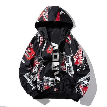 2019 New Autumn Print Clothes Men's Hooded Windbreaker Chamarras Para Hombre Mens Casual Camouflage Hoodie Double-sided Jacket
2019 New Autumn Print Clothes Men's Hooded Windbreaker Chamarras Para Hombre Mens Casual Camouflage Hoodie Double-sided Jacket