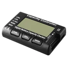 Battery Voltage Tester Checking Tool RC Meter 7 Digital Cell Battery Capacity Checker For LiPo LiFe Li-ion Nicd NiMH
Battery Voltage Tester Checking Tool RC Meter 7 Digital Cell Battery Capacity Checker For LiPo LiFe Li-ion Nicd NiMH