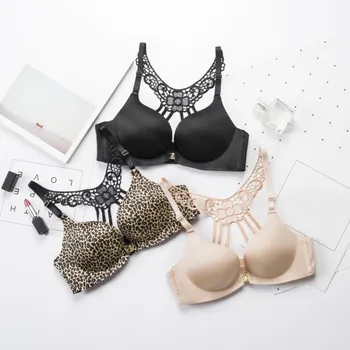 Women Leopard print Ladies bras Solid Adjusted-straps Bra Front Closure Bras Push Up Bra Sexy Seamless Underwear W1
Women Leopard print Ladies bras Solid Adjusted-straps Bra Front Closure Bras Push Up Bra Sexy Seamless Underwear W1