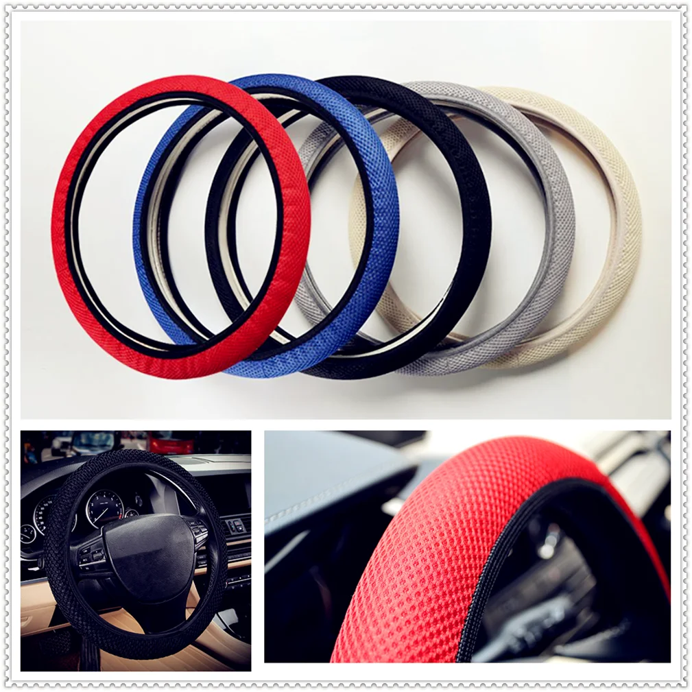 38cm Car Steering wheel Cover Anti-Slip Breathable Auto for Infiniti QX50 Q QX80 Q50 Prototype QX30 Q60 Q70 Synaptiq Q80 IPL FX
38cm Car Steering wheel Cover Anti-Slip Breathable Auto for Infiniti QX50 Q QX80 Q50 Prototype QX30 Q60 Q70 Synaptiq Q80 IPL FX