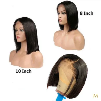 5Pcs Lace Short Bob Wigs 130% Brazilian Remy Hair Can Be Dyed 13x4 Lace Front Human Hair Wigs Pre-Plucked Bleached Knots JKO 
5Pcs Lace Short Bob Wigs 130% Brazilian Remy Hair Can Be Dyed 13x4 Lace Front Human Hair Wigs Pre-Plucked Bleached Knots JKO