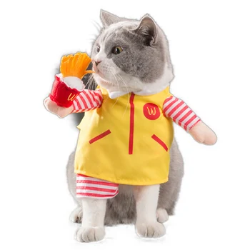 Funny Uncle McDonald Costume for Pets Cat Apparel Clothes for Dogs Halloween Christmas Cosplay Outfit Clothing Costume for a cat 
Funny Uncle McDonald Costume for Pets Cat Apparel Clothes for Dogs Halloween Christmas Cosplay Outfit Clothing Costume for a cat